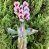 Orquídea premium vaso de vidro